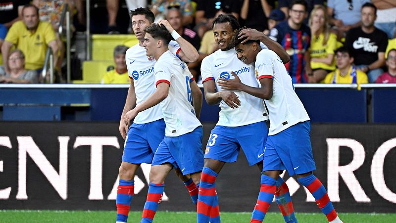 Yamal lidera la remontada del Barça en un partido de locura en La Cerámica