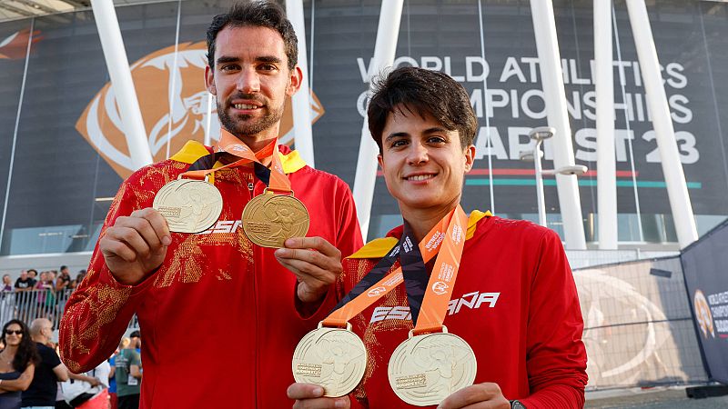 España, tercera en el medallero de Budapest 2023, su mejor Mundial gracias a la marcha