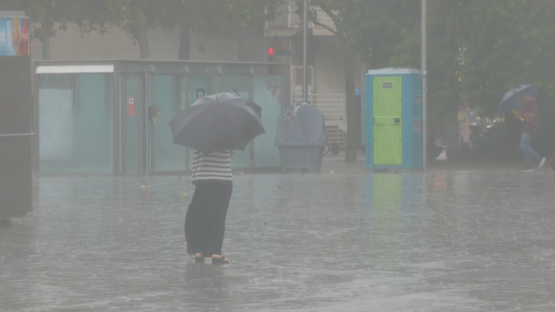 El temporal deixa dos ferits lleus, dos rescats i part de la collita perduda