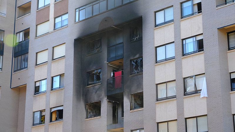 Un herido grave y siete leves en una explosión en una vivienda en Parquesol, Valladolid