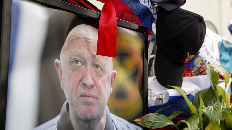 El jefe del Grupo Wagner, Yevgueni Prigozhin, enterrado en un funeral privado en San Petersburgo