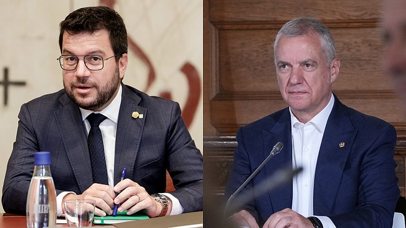 Aragonès y Urkullu rechazan reunirse con Feijóo para abordar la investidura