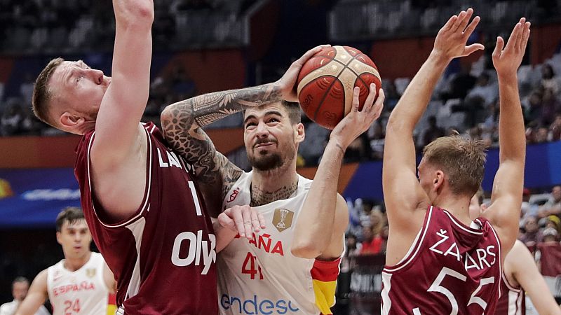 España se ahoga en el último cuarto ante Letonia (69-74) y se jugará el pase ante Canadá