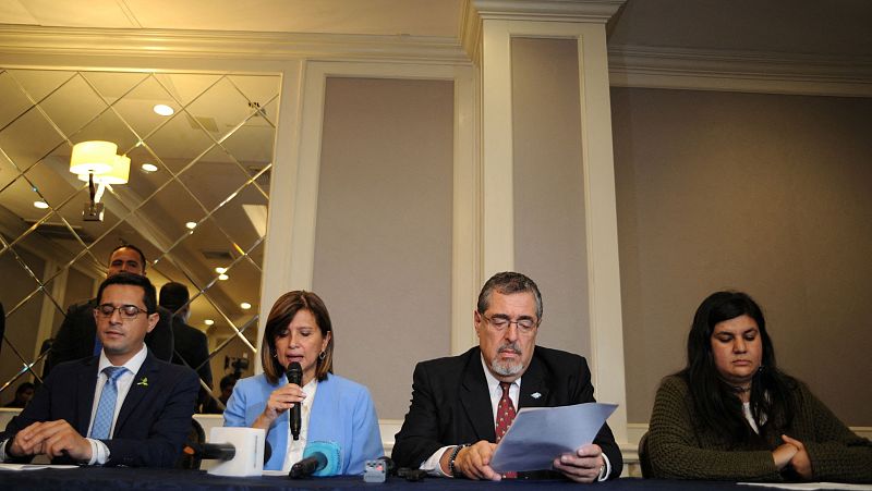 El Congreso de Guatemala no reconoce a la bancada del Movimiento Semilla del presidente electo, Arévalo de León