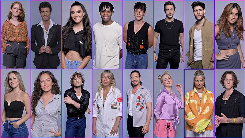 Los 16 artistas que participarán en la segunda edición de 'Dúos increíbles'