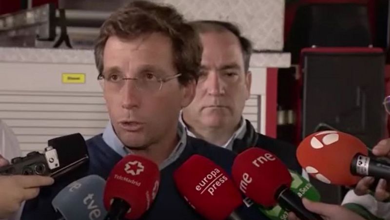 Almeida pide a los madrileños que se queden en sus casas ante la previsión de "récord histórico" de lluvias
