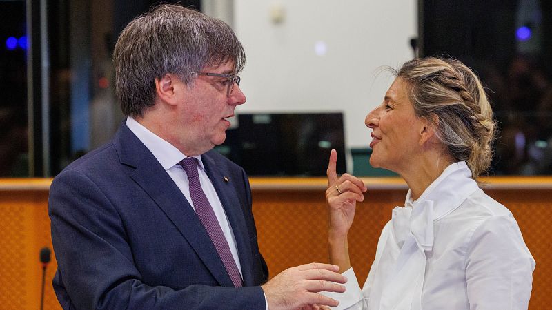 Yolanda Díaz explora un acord d'investidura amb Puigdemont