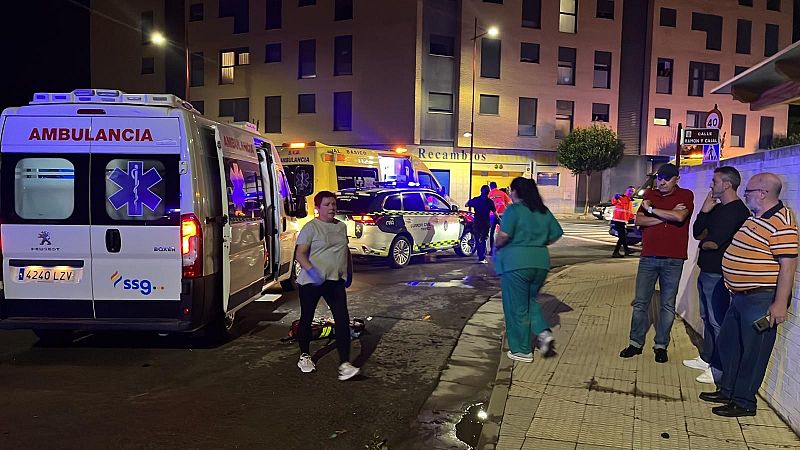 Un muerto y cinco heridos en un atropello múltiple en el parking de un centro de salud de Haro, La Rioja