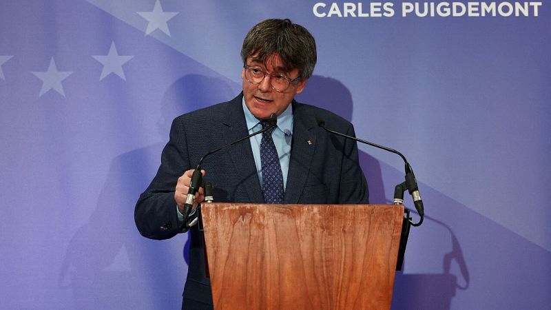 Puigdemont posa preu a la investidura de Sánchez amb una llei d'amnistia i la "legitimitat" de l'independentisme: "O eleccions o pacta amb nosaltres"