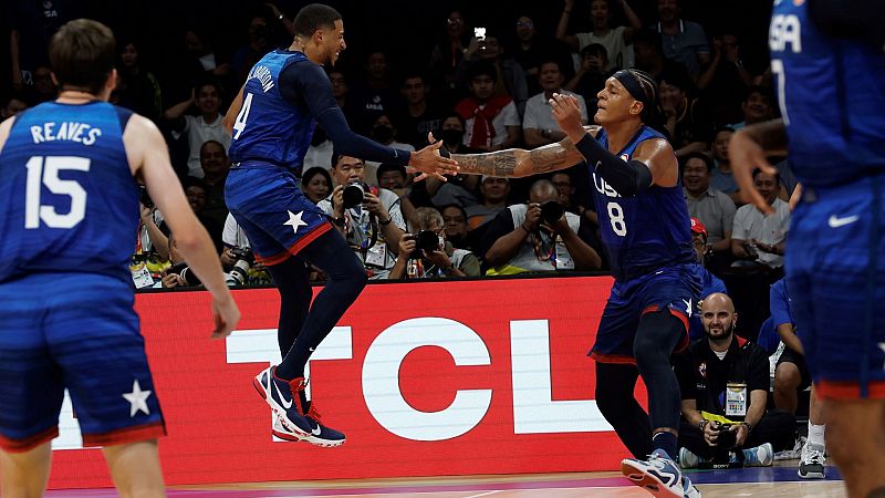 Estados Unidos arrolla a Italia y se clasifica para las semifinales del Mundial de baloncesto