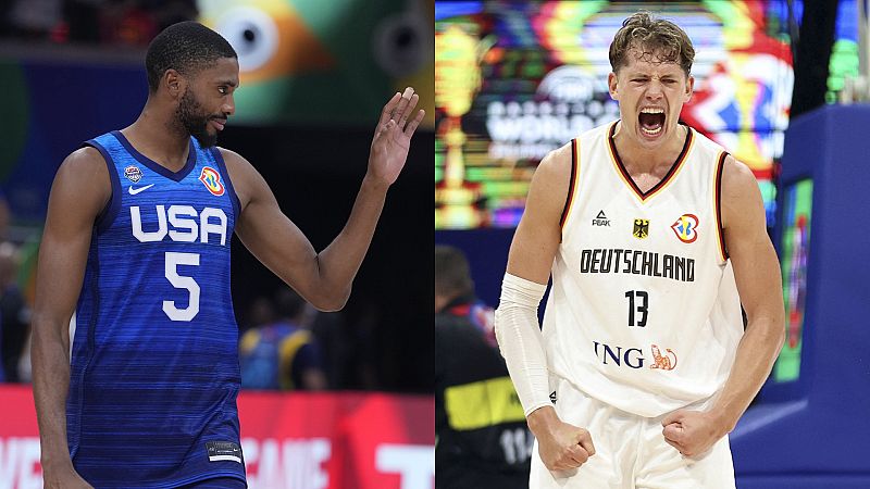 Mundial de Baloncesto en RTVE: vive la semifinal Estados Unidos-Alemania este viernes en Teledeporte