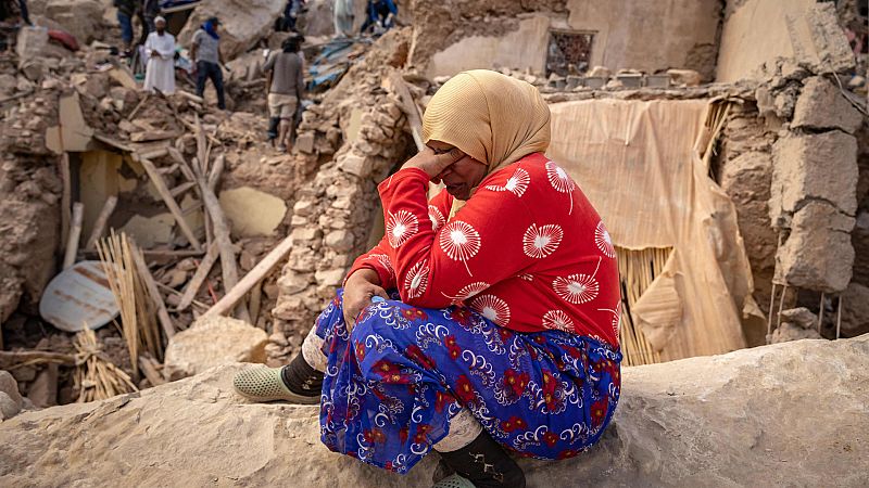 La vida se abre paso entre las ruinas del terremoto: "Nació un bebé. Algo bonito dentro de este horror"