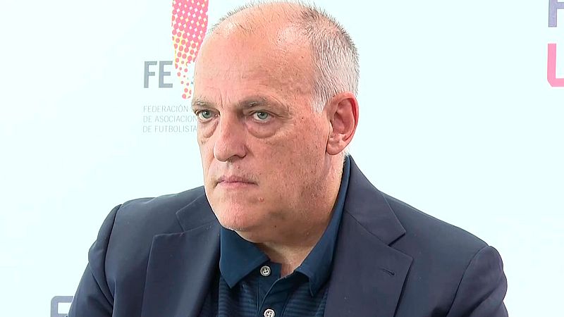 Tebas, tras la dimisión de Rubiales: "El daño reputacional al fútbol español es tremendo"