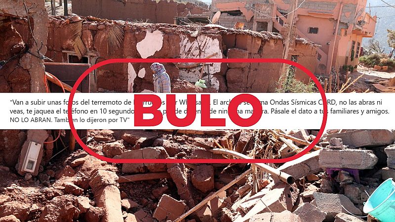 Este mensaje con fotos del terremoto de Marruecos no te jaquea el móvil