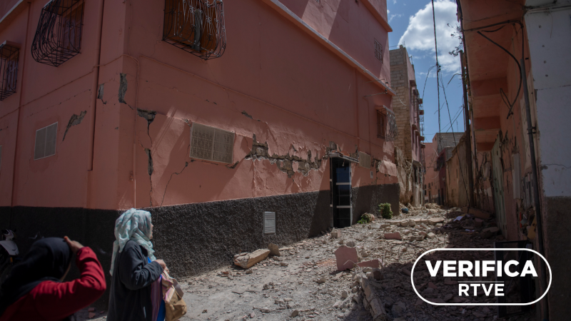 De vídeos descontextualizados a una teoría conspirativa: la desinformación sobre el terremoto de Marruecos
