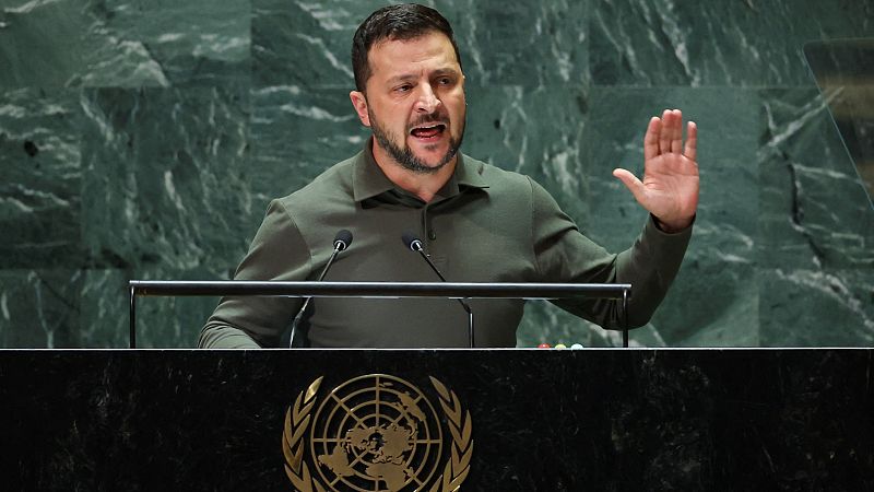 Zelenski pide a la ONU detener la invasión de Rusia: "Cualquier guerra a partir de ahora podría ser la última"