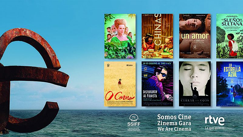 Galas, estrenos y una programación volcada con el cine: RTVE viaja al 71º Festival de San Sebastián