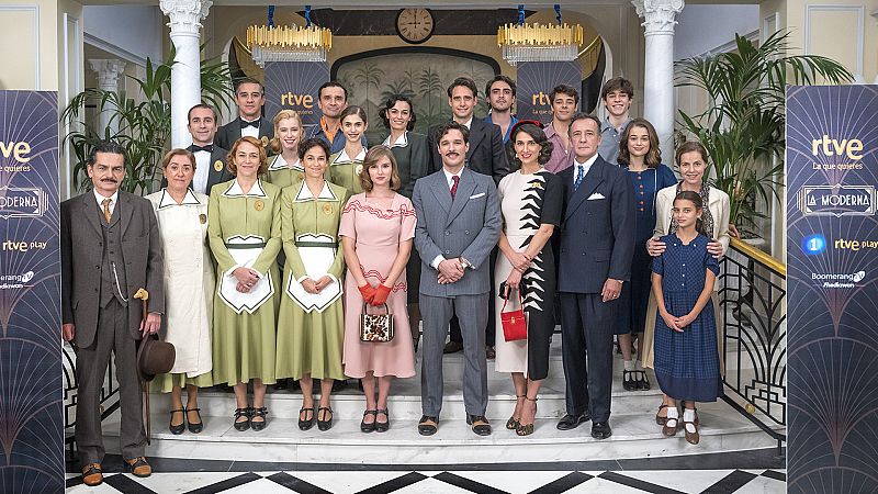 RTVE estrena el miércoles en prime time en todos sus canales 'La Moderna', su nueva ficción para las tardes de La 1