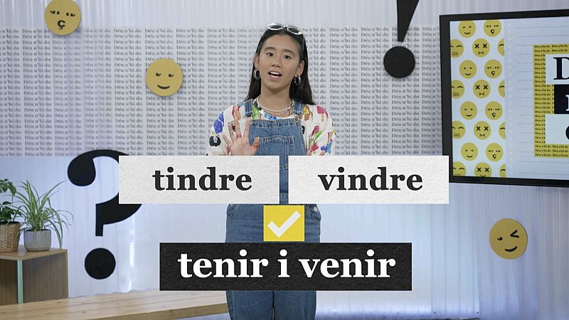 Tindre o tenir: quin dels dos verbs és correcte?