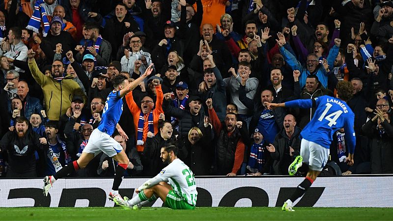 El Rangers amarga el estreno del Betis en Europa