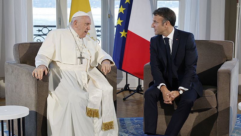 El papa insta desde Marsella a defender el "deber de la humanidad" de socorrer a los migrantes en el Mediterráneo