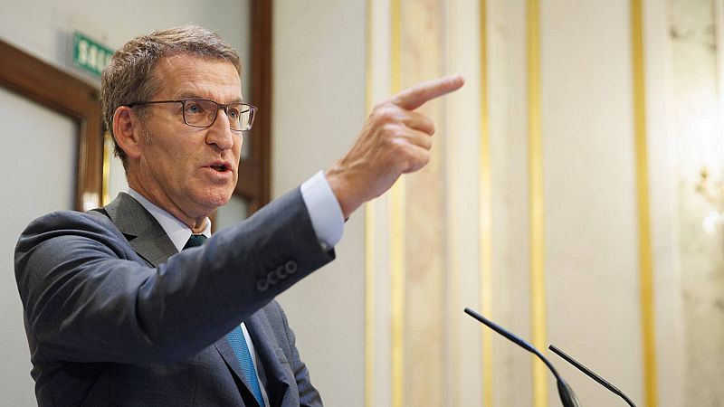 Feijóo avanza hacia una investidura imposible y Sánchez espera su turno con la amnistía en el centro