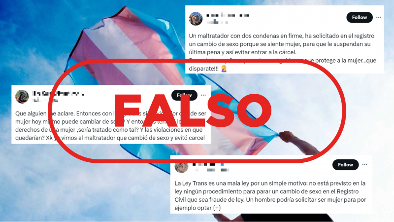 Un cambio de género con la 'ley trans' no permite eludir la cárcel
