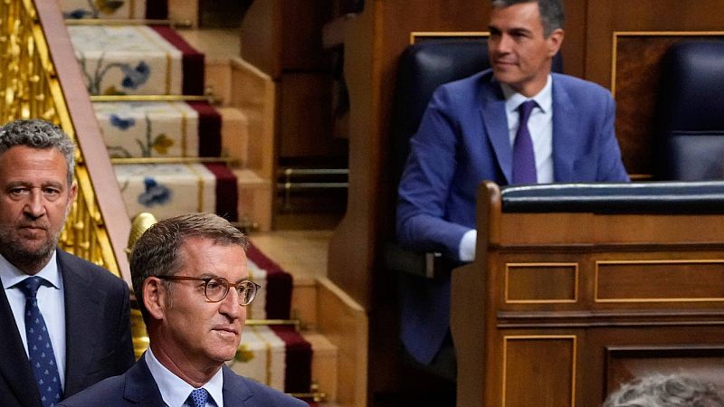 Feijóo se estrena en el Congreso con una investidura condenada al fracaso