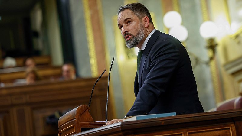Abascal invita a Feijóo a una "colaboración sin complejos": "El proyecto de Sánchez nos lleva a la destrucción"