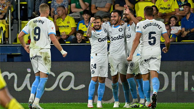 El Girona, nuevo lder de Primera tras remontar en Villarreal