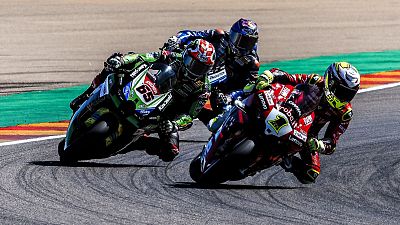 lvaro Bautista disputa su primer 'punto de partido' en Portimao, al asalto del Mundial de Superbike