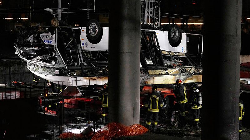 Dos españoles heridos en el accidente de autobús que ha dejado 21 muertos cerca de Venecia