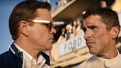 Matt Damon y Christian Bale en 'Le Mans '66'