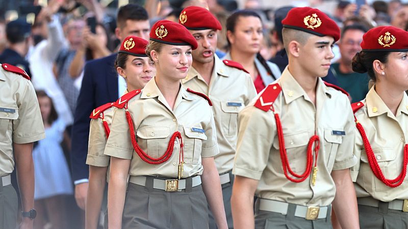 Ejercicio, estudio y una estricta rutina: así es la vida de la princesa Leonor en la Academia Militar de Zaragoza