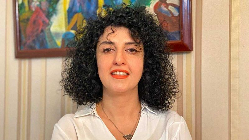 Narges Mohammadi, periodista y activista por los derechos de las mujeres en Irán, premio Nobel de la Paz