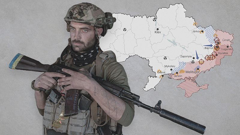 Los mapas de la semana 85ª de la guerra en Ucrania