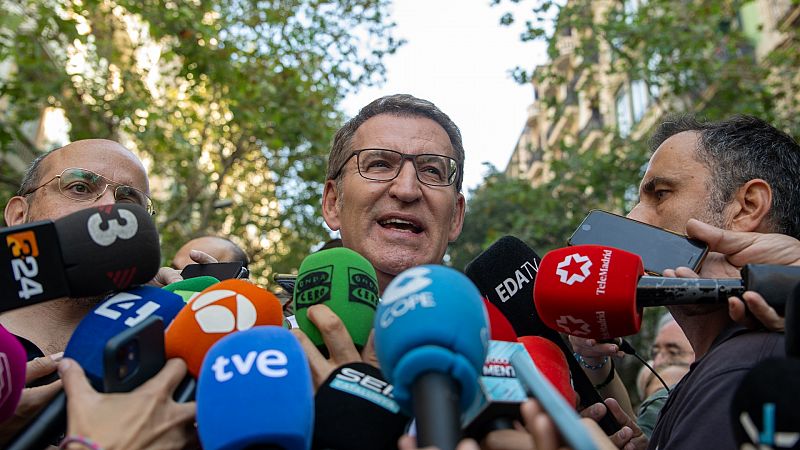 Feijóo acusa al PSOE de estar "haciendo un negocio" con la amnistía y niega que busque "la reconciliación"