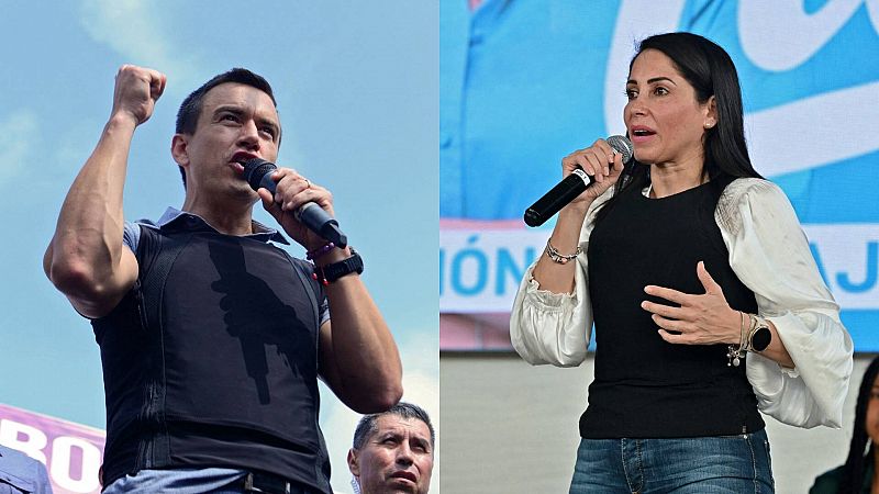 Claves de las elecciones presidenciales en Ecuador: González y Noboa llegan igualados y pendientes de los indecisos