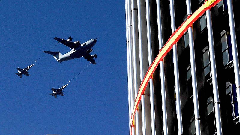 El desfile de la Fiesta Nacional vuelve a Madrid con un nuevo recorrido y la presencia de la princesa Leonor