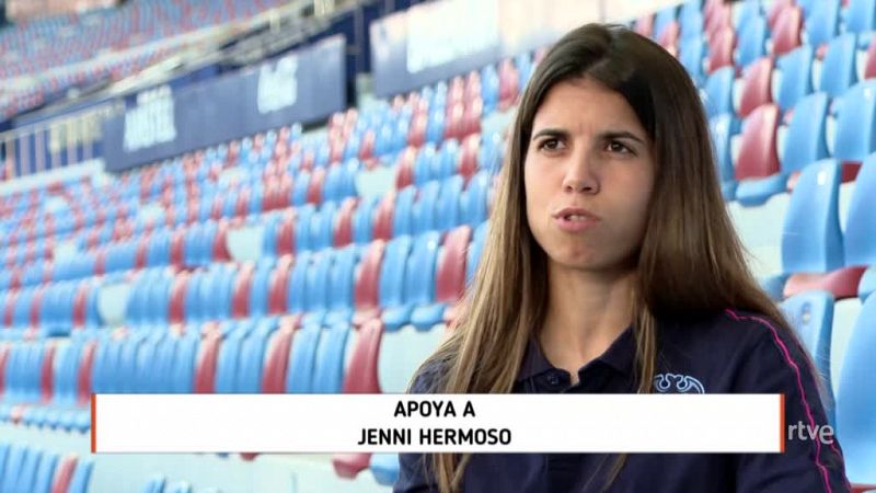 Alba Redondo, en su entrevista con RTVE: "Jenni Hermoso no está sola en esta lucha"