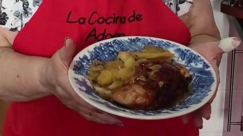Receta de muslos de pollo con un toque especial en tan solo unos minutos y f�cil de hacer