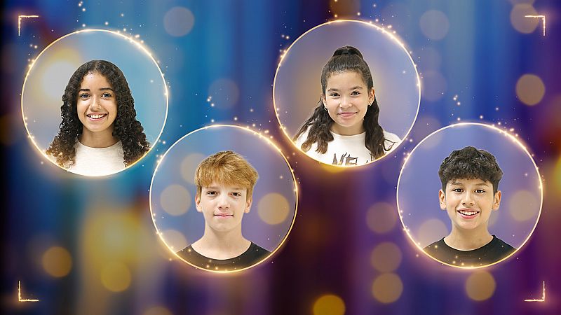 Estos son los cuatro bailarines que acompañarán a Sandra Valero en Eurovisión Junior