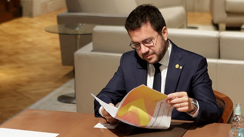 Aragonès convocará una mesa de partidos para abordar su propuesta de referéndum acordado: "Es viable, posible y legal"