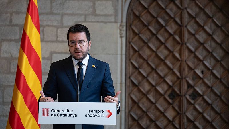 Aragonès acudirá el jueves al Senado para defender la amnistía y la autodeterminación