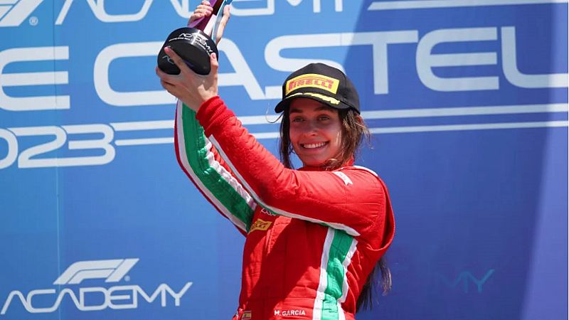 Marta García, a un paso de ganar la F1 Academy, quiere hacer historia en el automovilismo