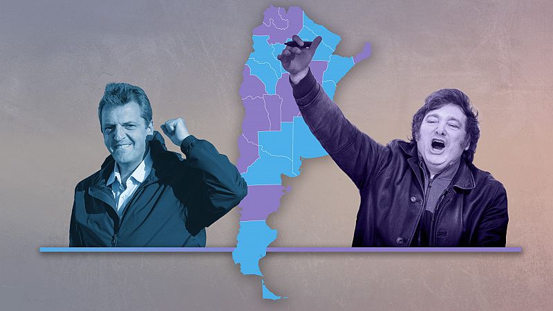 Elecciones argentinas en mapas y datos: Massa remonta por la resistencia del peronismo en Buenos Aires
