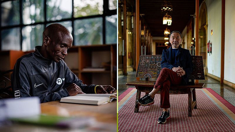 Kipchoge y Murakami cruzan sus carreras en Oviedo