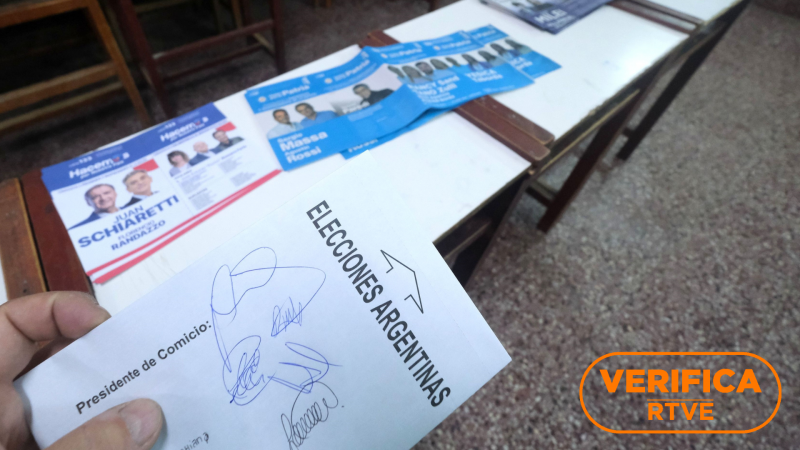 Denuncias de fraude, boletas truchas y otras verificaciones de la jornada electoral en Argentina