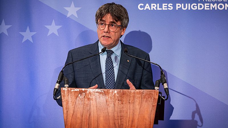 Puigdemont insiste en que Cataluña busca la independencia para seguir "existiendo como nación"