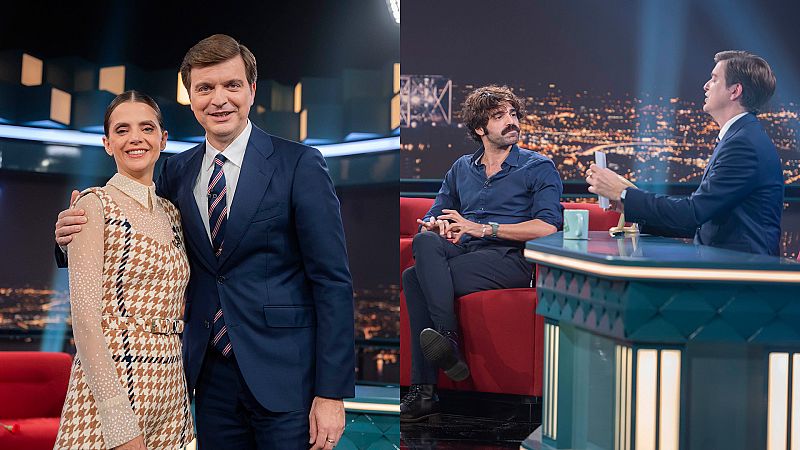 Macarena Gómez y David Verdaguer, en 'Late Xou con Marc Giró'